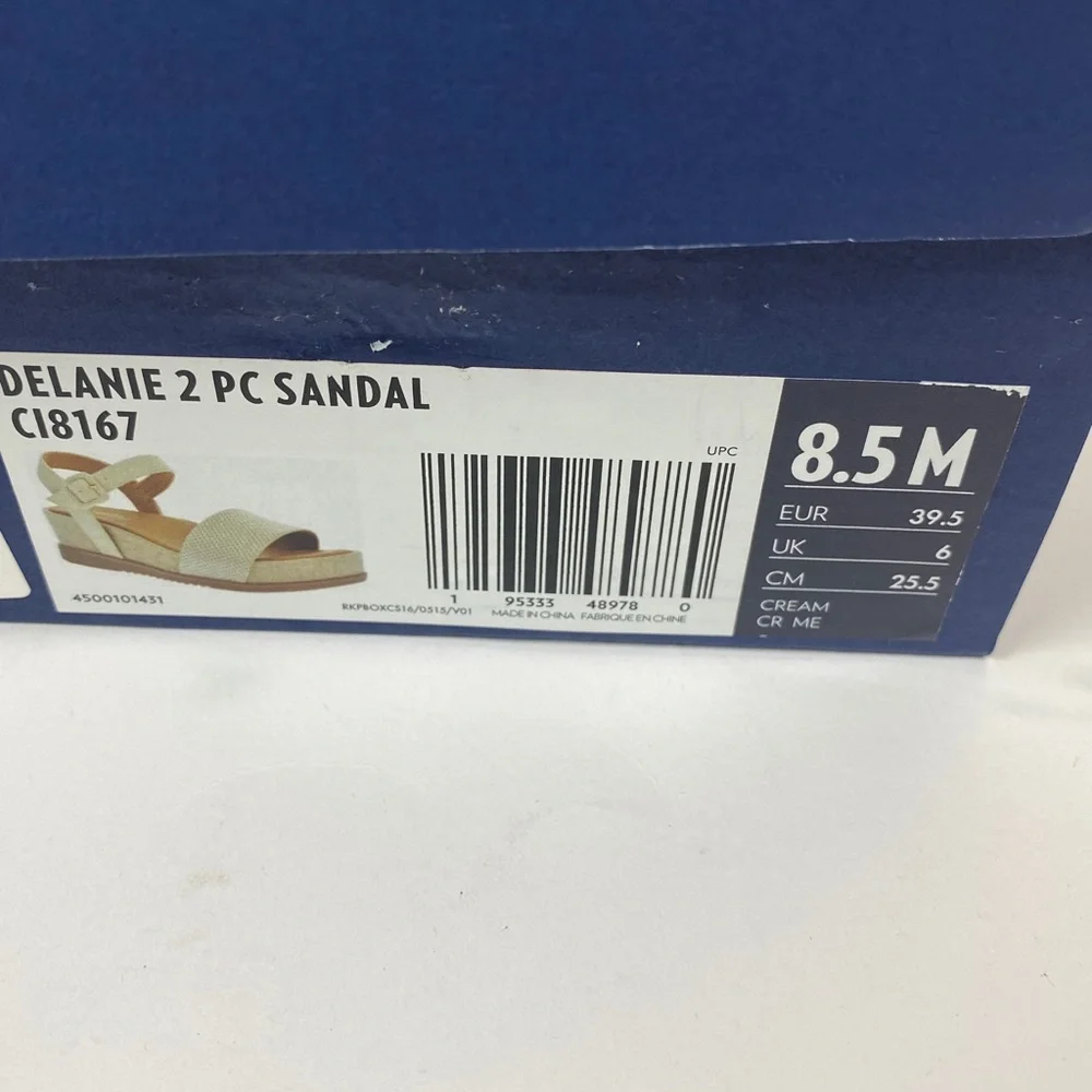 Rockport Delanie Two Piece Sandals 8.5 - Picture 9 of 9